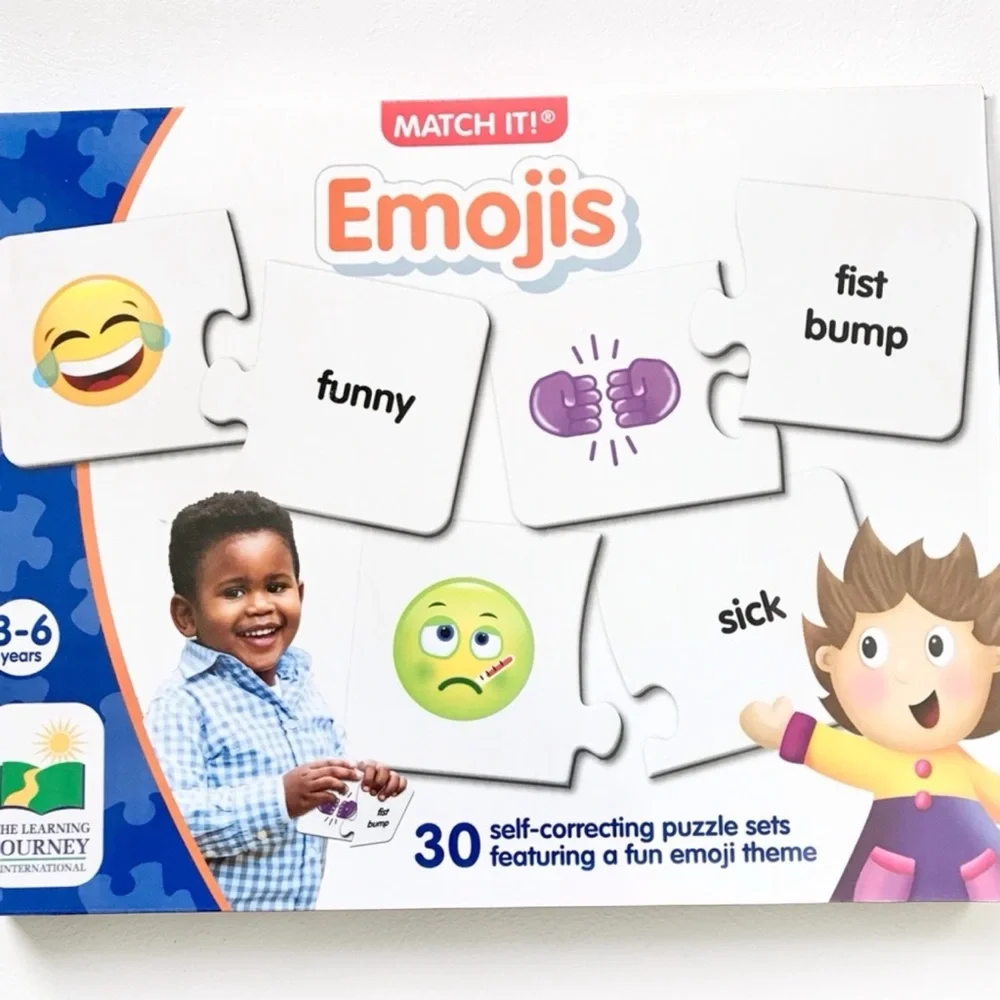 🆕 Match It Emojis Game 3 to 6 years